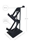 Metal Gaming Ps4 Ps5 Xbox Joystick Controller Tutucu Ve Kulaklık Dikey Standı