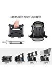 Katlanabilir Tüm Modellerle Uyumlu Çelik Sınırsız Açıda Kolay Ayarlanır Laptop Standı
