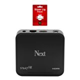 Next Start 4K Ultra HD Android TV Box - 3 Aylık TOD Süper Lig Paketi