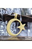 14AYAR 1.28Gram  Ayyıldız Kolye