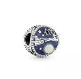 Gümüş s925 Damgalı Noel Baba ve Geyikler Charm