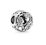 Gümüş s925 Damgalı Star Wars Han Solo & Leia Kiss Charm