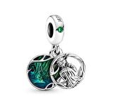 Gümüş s925 Damgalı Star Wars Yoda Sallantılı Charm