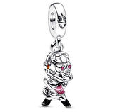 Gümüş s925 Damgalı Marvel Guardians of the Galaxy Star-Lord Sallantılı Charm