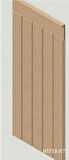 Dekoratif, Duvar Çıtası, Ahşap Duvar Paneli, Boyanabilir, Ham, Mdf, 27x102 (1ADET)