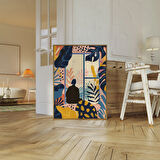 Matisse Esintili, Penceredeki Kadın, Matisse Duvar Sanatı, Estetik Poster