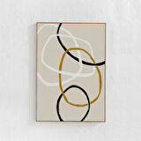 Soyut Sanat: Nötr tonlarda dekor, Minimal Çizgi Sanatı