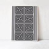 Siyah Beyaz Geometrik, Çağdaş Sanat