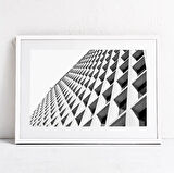 Modern Sanat Minimalist Sanat MODERN KENT Siyah Beyaz Fotoğraf