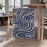 Orta Yüzyıl Modern Soyut Çizgi Sanatı