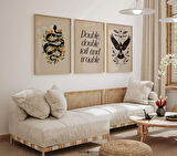 3'lü Nötr Cadılar Bayramı Seti