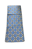 Katlanır Yer Minderi Ve Tek Kişilik Süngerli Katlanır Minder 70x180 Cm 6 Cm-mavi Ekose
