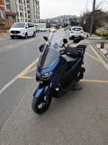 MOTOCAM Yamaha Nmax Siperlik Ön Cam 2021-2025 Model 72cm Şeffaf Renkli 4mm UZUN CAM