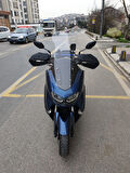 MOTOCAM Yamaha Nmax Siperlik Ön Cam 2021-2025 Model 72cm Şeffaf Renkli 4mm UZUN CAM