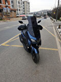 MOTOCAM Yamaha Nmax Siperlik Ön Cam 2021-2025 Model 72cm Siyah Renkli 4mm UZUN CAM