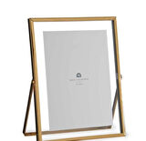 resim çerçevesi, metal cam, dikey dikdörtgen RESİM  çerçevesi 25*20 CM gold renk