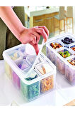 Nnstartshopping  Saklama Kabı Line 6+1 Set Royaleks-K147