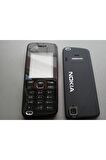 Nokia 5220 Kasa Kapak Ve Tuş Takımı Kırmızı Siyah Renk