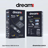 Dreamstar Nova TV+ (12 Ay Premium Üyelik Hediyeli) 4K Lisansli Android TV Box 2GB Ram 32GB Hafıza +( Typec Tuner)