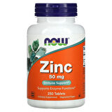 Now Foods: Zinc(Çinko) Immune Support 50 mg, 250 tabs