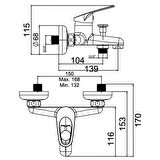 NSK Trento Banyo Bataryası - N3033902