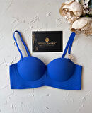 Lady Baby Straplez Kesim Destekli Dikişsiz Balensiz Toparlayıcılı İthal İz Yapmaz Sütyen
