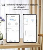 Tomzn Akıllı Kaçak Akım Rölesi ve Voltaj Akım Koruma Rölesi 63A WiFi Özellikli SmartLife