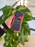 Kadın Erkek Hologramlı Renkli Number Yazılı İphone 14 Pro Max Telefon Kılıfı