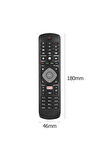 Philips 32pfk5500/12 Lcd Led Tv Kumandası 34273-y Rm-l1254 Pil Hediyeli