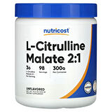 Nutricost L-Citrulline Malate 2:1 Powder 300 Grams 98 Servis