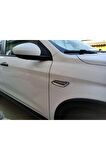 Nova Krom Fiat Egea Sinyal Çerçevesi Paslanmaz Krom + Abs 2015 - 2024 (Parlak)