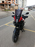 MOTOCAM Honda NX 500 Ön Cam 2025 Model 44cm Siyah Renkli 4mm UZUN TUR CAMI