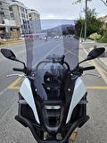 MOTOCAM Honda NX 500 Ön Cam 48cm 2025 Model Füme Renkli 4mm UZUN CAM