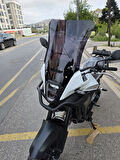 MOTOCAM Honda NX 500 Ön Cam 48cm 2025 Model Siyah Renkli 4mm UZUN CAM