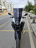 MOTOCAM Honda NX 500 Ön Cam 48cm 2025 Model Siyah Renkli 4mm UZUN CAM