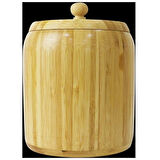 Ahşap Bambu Baharatlık 25CM Orta