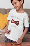 Red Ribbon Army 1984 Yazılı Unisex Çocuk Tişört (1-12 YAŞ)