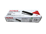 Norex UH001- Tel Zımba Makinesi - No:10 XL - Siyah - 12 Sayfa Dikiş - 50 Zımba Hazneli - 1 Ad