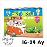 16-24 Ay ve 2-4 Yaş Konuşma ve Dikkati Geliştiren Cırt Cırtlı Etkinlik Kitabım İkili Set 