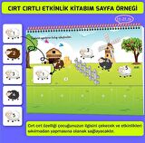 16-24 Ay ve 2-4 Yaş Konuşma ve Dikkati Geliştiren Cırt Cırtlı Etkinlik Kitabım İkili Set 