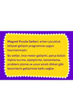 Yükselen Zeka 2+ Yaş Magnet Puzzle Dikkat Geliştiren Zeka Oyunu