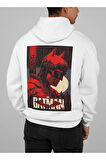 The Batman DC Karakter Baskılı Unisex Oversize Tasarım Hoodie
