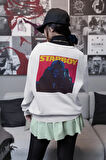 Starboy The Weeknd Baskılı Unisex Oversize Rapper Sweatshirt