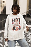 Taylor Swift Red Baskılı Unisex Oversize Şarkıcı Sweatshirt