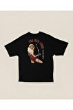 Taylor Swift The Red Tour Baskılı Unisex Oversize Şarkıcı Tişört
