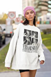 Taylor Swift The Eras Tour Baskılı Unisex Oversize Sweatshirt