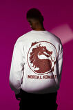 Mortal Kombat Baskılı Unisex Oversize Anime Sweatshirt