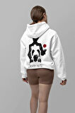 Death Note Baskılı Unisex Oversize Anime Dizi Death Note Hoodie