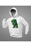 Marvel Doctor Doom Baskılı Unisex Oversize Hoodie