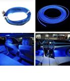 Point Araç Içi Neon Ledi Ip Led Torpido Ledi 2 Metre Neon Led Mavi